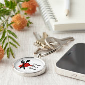 Chef Kitchen Icon Cook Premium Sleutelhanger (Zijkant)