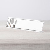 Chef Knives Bureau Naambordje (Voorkant)