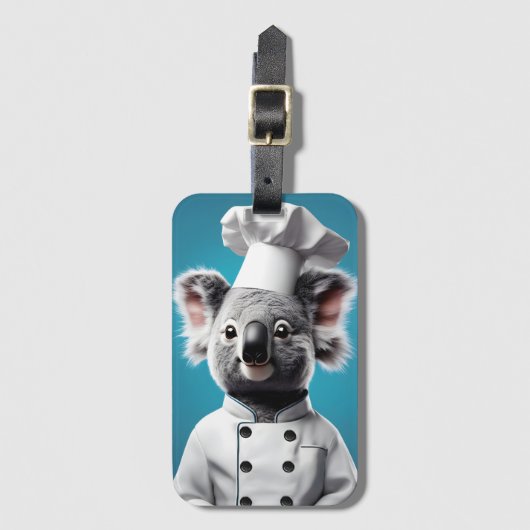 Chef Koala Bagagelabel (Voorkant (verticaal))