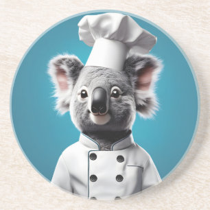 Chef Koala Zandsteen Onderzetter