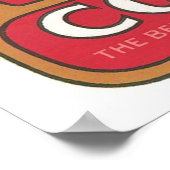 Chef-koffie -  hoofdkeuken poster (Hoek)