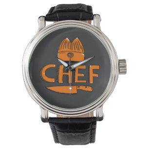 Chef-kok design e-watch horloge