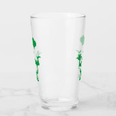 Chef-kok met een kom soep glas (Links)