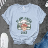 chef-kok op basis van plant t-shirt
