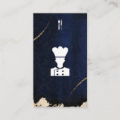 chef-kok | Servies Logo Visitekaartje (Voorkant)