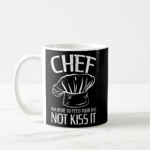 Chef-koken voor een keukenkaak koffiemok