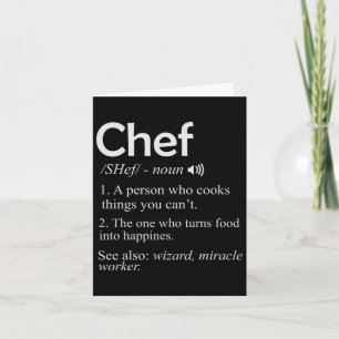 Chef Kook Bbq Grappig T-shirt Cool Koken Liefde Pe Kaart