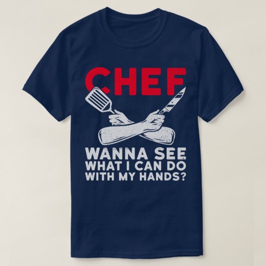 Chef Kookontwerp voor een Chef T-shirt (Design voorkant)