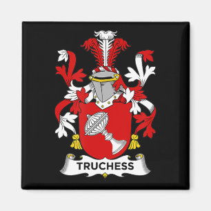 Chef Lover Truchess Coat of Arms - Family Crest Magneet