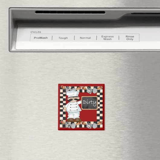 chef magnet (In Situ (Lave-vaisselle))
