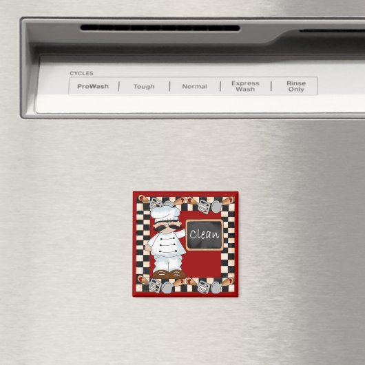chef magnet (In Situ (Lave-vaisselle))