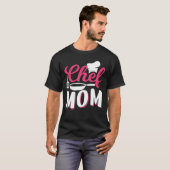 Chef Mam Moeder Mama Kook Retro T-shirt (Voorkant volledig)