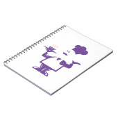 Chef met een kom soep notitieboek (Linkerzijde)