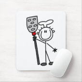 Chef met spatula muismat (Met muis)