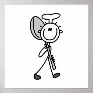 Chef met spleet poster