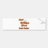 Chef Mike's smaaktester Bumpersticker (Voorkant)