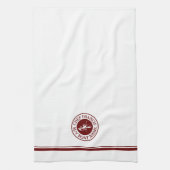 Chef nautique Homard Logo Cuisine Serviette (Vertical)