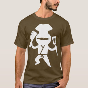 Chef Ninja Keuken Restaurant Bakken Koken Liefhebb T-shirt