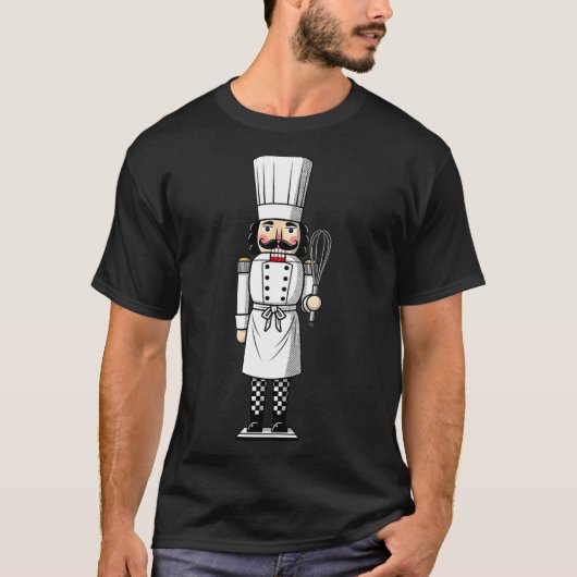Chef Nutcracker Cook Hat Xmas  T-shirt (Voorkant)