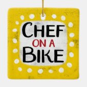 Chef op een Ornament (Achterkant)