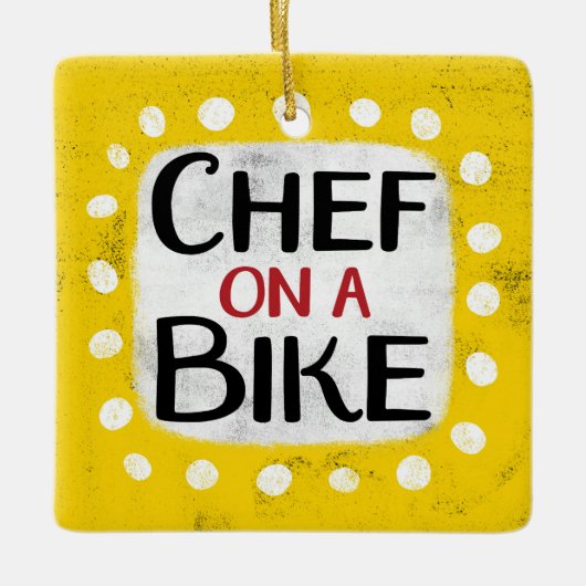 Chef op een Ornament (Voorkant)
