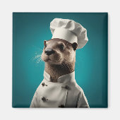 Chef Otter Magneet (Voorkant)
