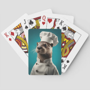 Chef Otter Pokerkaarten