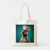 Chef Otter Tote Bag (Achterkant)