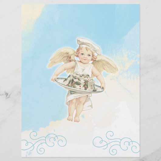 Chef ours polaires Menu de Noël en chef (Dos)