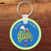Chef Peacock, Kus de Cook! Sleutelhanger (Voorkant)
