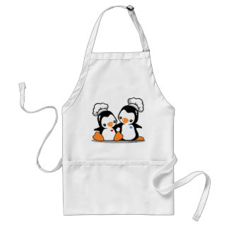 Chef Penguins Apron Standaard Schort