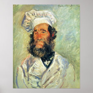 Chef Père Paul van Claude Monet Poster
