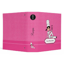 Chef Personalized Recipe Multomap met Illustratie