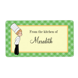Chef personnalisé Grand Étiquette #2