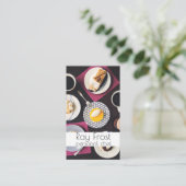 Chef Personnel, Restauration, Carte de visite (Debout devant)