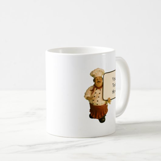 Chef Persoonlijk bericht Koffiemok (Voorkant rechts)