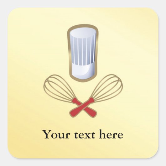 Chef Pet gepersonaliseerde labels (Voorkant)