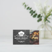 Chef Pet vorkmes | biefstuk Visitekaartje (Staand voorkant)