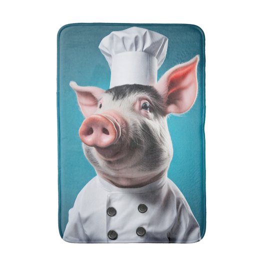 Chef Pig Badmat (Voorkant Verticaal)