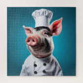 Chef Pig Legpuzzel (Verticaal)