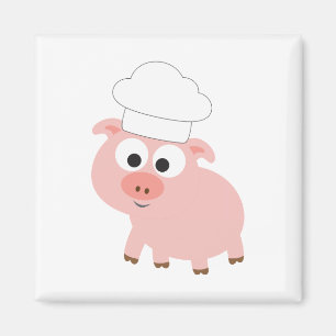 Chef Pig Magneet