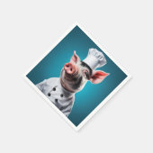 Chef Pig Servet (Hoek)