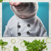 Chef Pig Theedoek (Gevouwen)