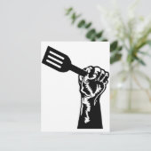 Chef Power Briefkaart (Staand voorkant)