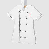 Chef Professie Ornament (voorkant)