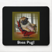 Chef- Pug! Muismat (Voorkant)