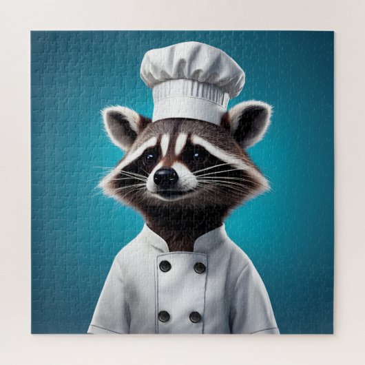 Chef Raccoon Legpuzzel (Verticaal)