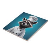 Chef Raccoon Tegeltje (Zijkant)