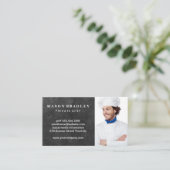 Chef | Restaurantmanager | Aangepast Afbeelding Visitekaartje (Staand voorkant)