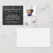 Chef | Restaurantmanager | Aangepast Afbeelding Visitekaartje (Voorkant / Achterkant)